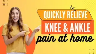 Quickly relieve knee & ankle pain at home! | Contrast Bath