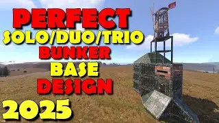 RUST PERFECT SOLO/DUO/TRIO BUNKER BASE DESIGN 2025