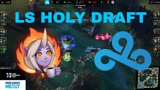 LS holy draft carries C9 vs EG with Soraka mid