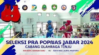 FINAL | Geraldi Sabu VS Ajwal Mustafa | Seleksi Pra POPNAS JABAR 2024