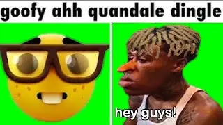 goofy ahh quandale dingle moment Meme Green Screen