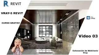 COMO INSERTAR MOBILIARIO DE VRAY EN REVIT
