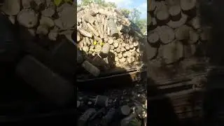 Газ 53 дизель с дровами!