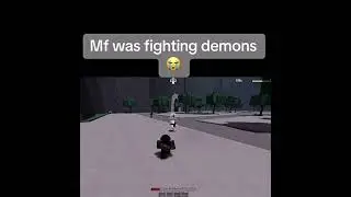 bro was fighting demons🙏