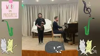 Саксофон, экзамен, 3 класс. Gabriel Faure 'Apres un reve' saxophone