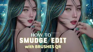 How To | Smudge Edit Full Tutorial #ibispaintx with Brushes ft. Jisoo Blackpink || Moonlight Blossom