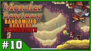 Monster Sanctuary | Brave + Random + Permadeath | Creating A Debuff B-Team On the Beach!