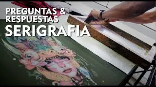 Serigrafia Textil Cursos. Aprende Gratis. Preguntas y respuestas en vivo 23 AGOSTO 2016