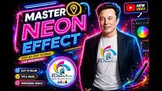 IN THIS VIDEO WE WILL LEARN ABOUT HOW WE CAN MAKE NEON EFFECT IN CORAL DRAW