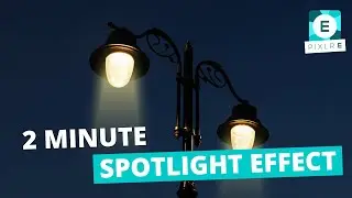 Create A  Spotlight Effect in 2 Minutes with Pixlr E