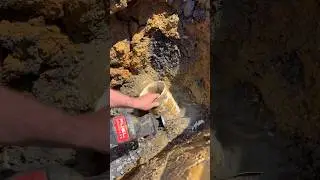 Digging For Under Slab Plumbing