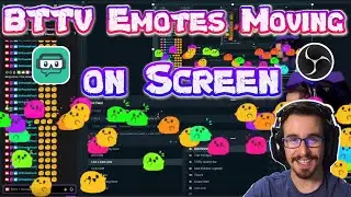 How to get BTTV Emotes Moving on Screen OBS Studio or Streamlabs OBS