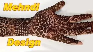 wedding special gorgeous Dulhan mehndi design  #educationworld #fullhand #mehndi #2024 #special