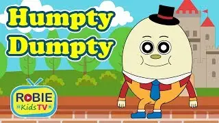 Humpty Dumpty Sat on a Wall | Nursery Rhymes Lyrics for Children
