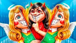 Miss Delight a une Sœur Jumelle Diabolique ! Le Bon Professeur contre le Mauvais Professeur !