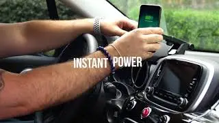 NAZTECH | MagBuddy Dash Qi Wireless Magnetic Phone Mount