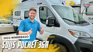 Compact and Mighty! Amazing Offer on the 2023 Winnebago Solis Pocket 36A – Explore Anywhere!
