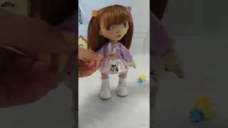 ТЕКСТИЛЬНАЯ КУКЛА С ДОМИКОМ