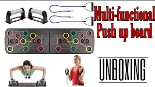 Multi-functional push up board #homeexercise #stayathome #stayhealthy #stayfit #fitness