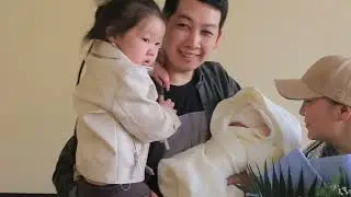 Выписка из роддома. Бишкек Кыргызстан. Роддом #4. Темирбекова Айла Бековна