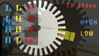 Rotary encoder - sensor arrangement