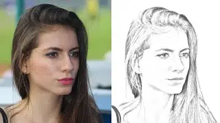 Easy Step to Make a Pencil Drawing from a Photo