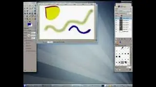Gimp Shapes and Color Mixing/Blending
