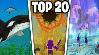 20 CRAZY Addons to Make the ULTIMATE Minecraft Bedrock World!