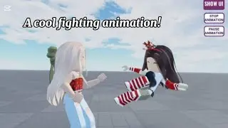 A cool fighting animation!