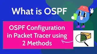 #01 OSPF Configuration in Packet Tracer | OSPF | OSPF Protocol | OSPF Configuration | What is OSPF