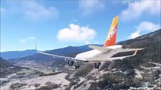 Landing at Paro Music by Eddie Aich