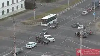 ДТП перекресток Горького Захарова 25 09 2024