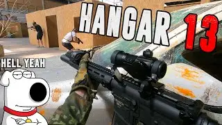 Erster SPIELTAG im HANGAR13 bei Oschatz! (08.07.2023) | Airsoft Indoor Gameplay