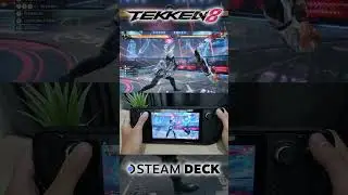 Tekken 8 on Steam Deck #gaming #steamdeck #steamos #tekken #tekken8