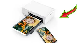 Liene 4x6'' Photo Printer, Wi-Fi Picture Printer, 20 Sheets, Full-Color Photo
