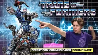 TRANSFORMERS SOUNDWAVE IN REAL LIFE!!! XM Studios Soundwave!