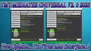 TMT MEDIATEK UNIVERSAL V2.0 FREE ( UNLOCK MICLOUD | FRP | FACTORY RESET | SAVE FORMAT | NEW 2025 )