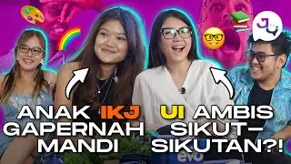 UI vs IKJ = Otak Kanan vs Otak Kiri | Shannon Gabriela & Kintan 