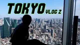 TOKYO VLOG PART 2: shopping in harajuku, scenic views & museum visits!