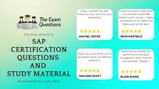 TheExamQuestions - One stop solution to SAP Certification Guide