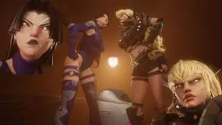 Psylocke and Magik are Fighting!! | Marvel Rivals Animation