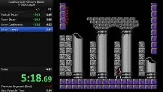 Castlevania II: Simon's Quest, JP version speedrun in 5:50