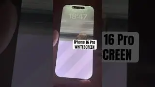 iPhone 16 Pro WHITESCREEN Pertama di Dunia?