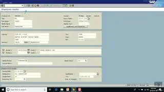 1. Table creation and screen design Module Pool Programming