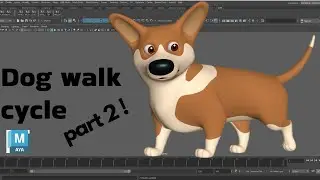AUTODESK MAYA ANIMATION TUTORIAL: MASTERING THE DOG WALK CYCLE | DEKHO CGI