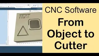 CNC Software | How to get from object to cutter