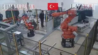 Robotic 3M tape subpart assembly systems / Robotlu 3M bantlı alt parça montaj sistemleri