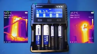 Review of an XTAR VX4 Multi-Chemistry Battery Charger and Testing of High Discharge Rate Batteries
