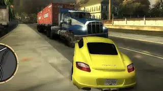Truck fr came outta nowhere...