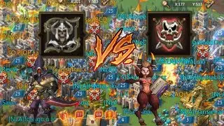 Lords Mobile NLA vs O.P (overlord Guild)